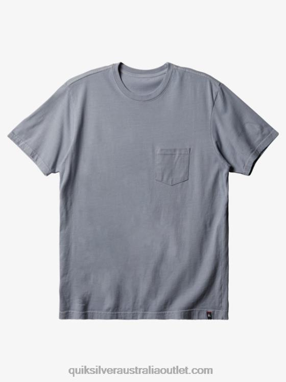 Quiksilver Men Everyday Pocket T-Shirt H2N4B894 sleet
