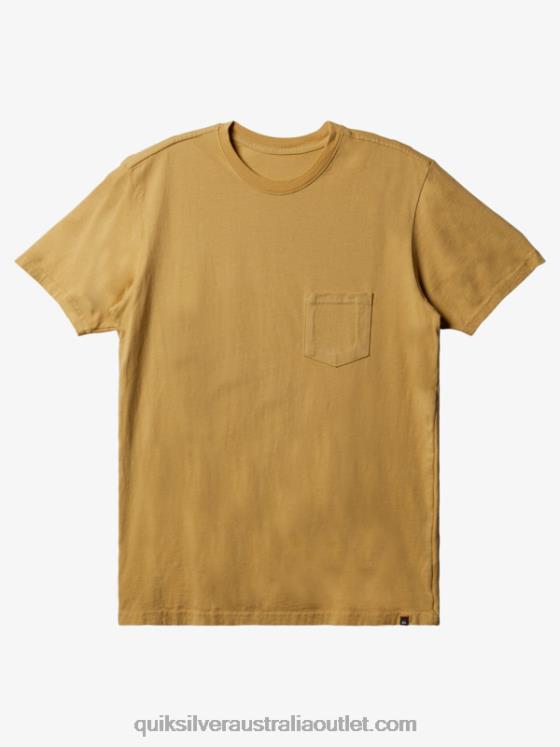 Quiksilver Men Everyday Pocket T-Shirt H2N4B895 ochre