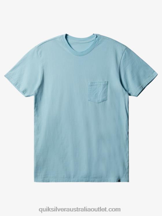 Quiksilver Men Everyday Pocket T-Shirt H2N4B897 beach glass