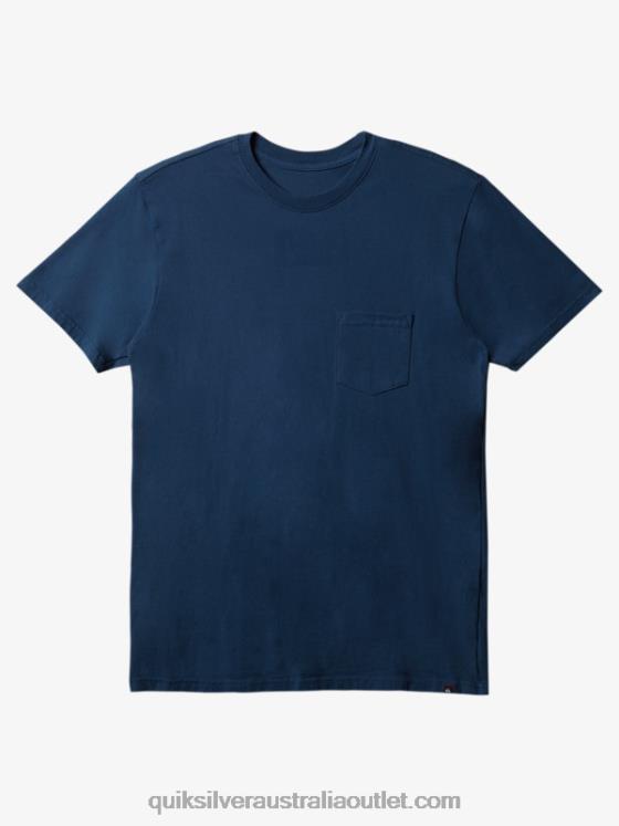 Quiksilver Men Everyday Pocket T-Shirt H2N4B898 midnight navy