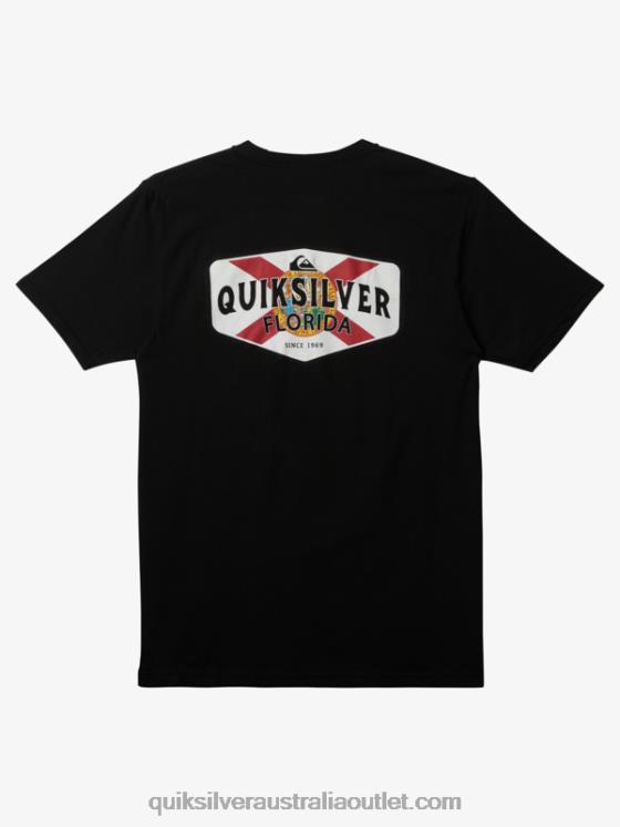 Quiksilver Men Florida Coast To Coast T-Shirt H2N4B235 black