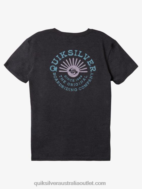 Quiksilver Men Flow Mod T-Shirt H2N4B270 medium grey heather