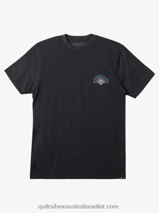 Quiksilver Men Flow Mod T-Shirt H2N4B272 charcoal heather