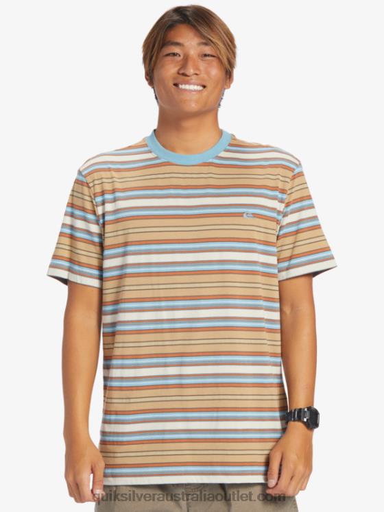 Quiksilver Men Geller Stripe T-Shirt H2N4B631 geller taos stripe