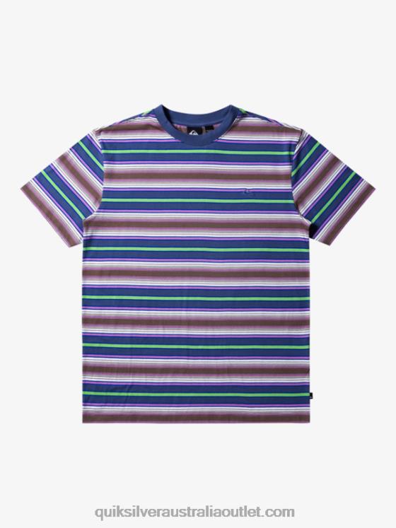 Quiksilver Men Geller Stripe T-Shirt H2N4B632 geller bering stripe