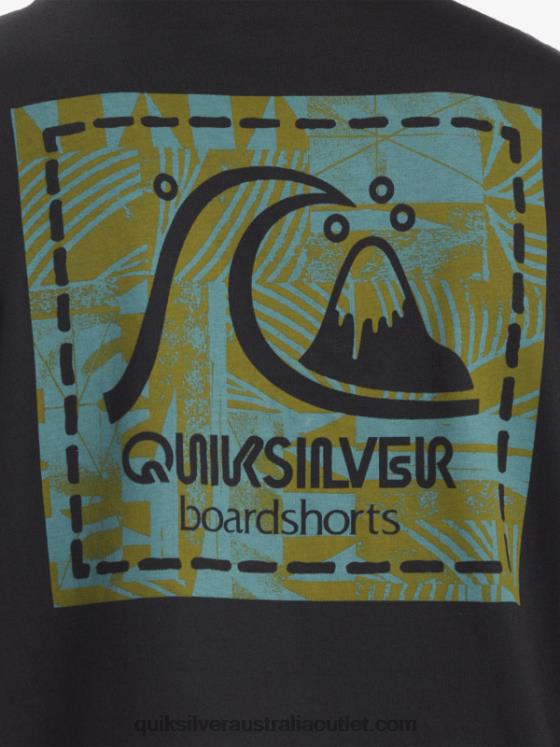 Quiksilver Men Gregg Kaplan Blank Canvas T-Shirt H2N4B1374 black