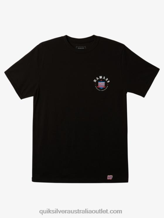 Quiksilver Men Hawaii Royalty T-shirt H2N4B998 black
