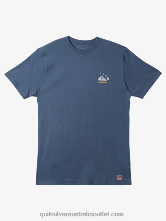 Quiksilver Men Hawaii Survivor T-Shirt H2N4B118 bering sea