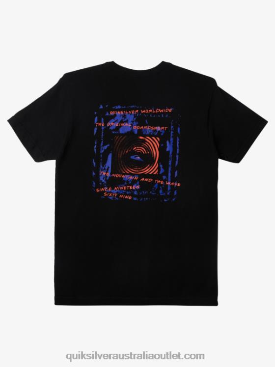Quiksilver Men International Worldforce T-Shirt H2N4B597 black