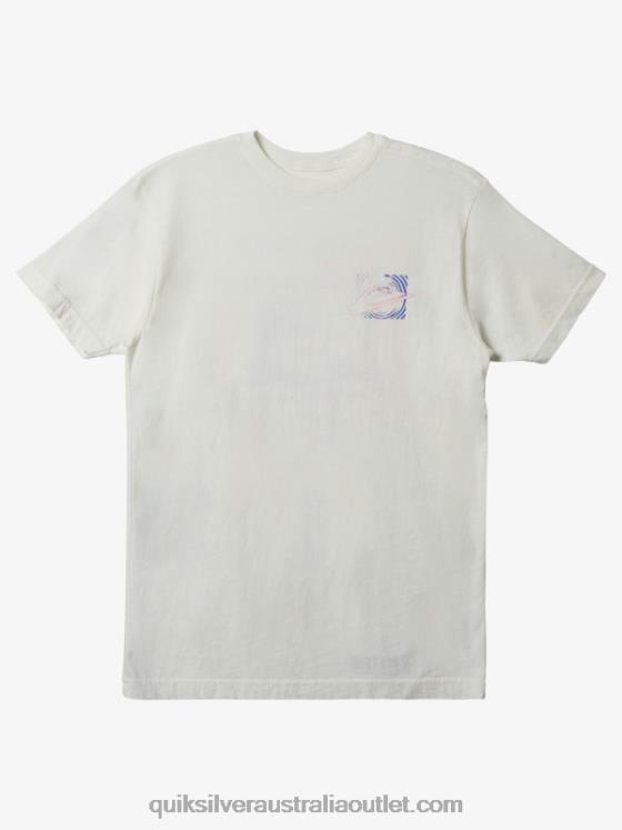 Quiksilver Men International Worldforce T-Shirt H2N4B598 antique white
