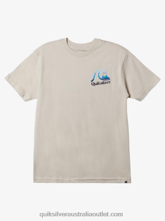 Quiksilver Men Island Time T-Shirt H2N4B1626 birch