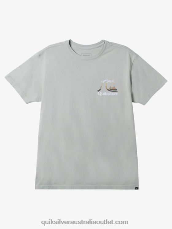 Quiksilver Men Island Time T-Shirt H2N4B1628 desert sage
