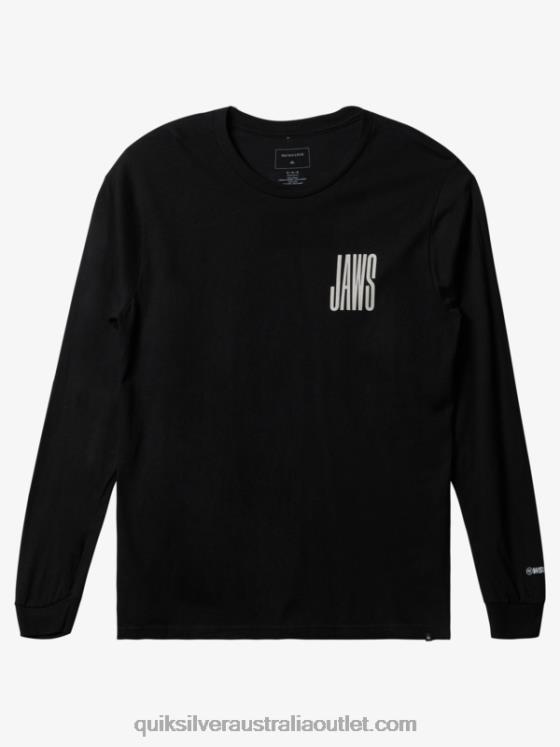 Quiksilver Men Jaws Big Wave Challenge Ls T-shirt H2N4B1426 black