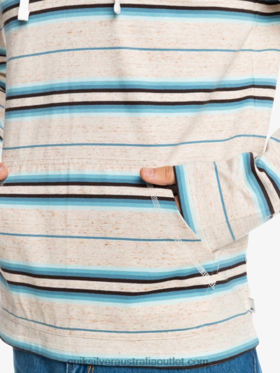 Quiksilver Men Last Chance Hooded Long Sleeve T-Shirt H2N4B1863 birch last chance