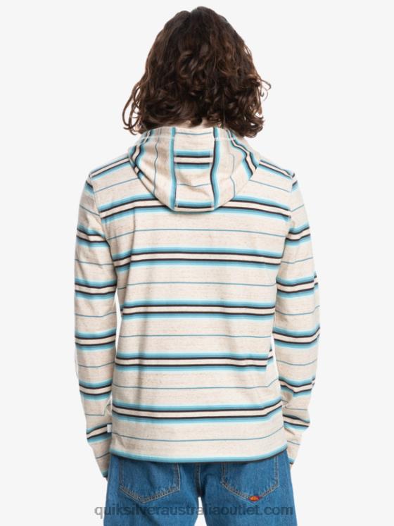 Quiksilver Men Last Chance Hooded Long Sleeve T-Shirt H2N4B1863 birch last chance