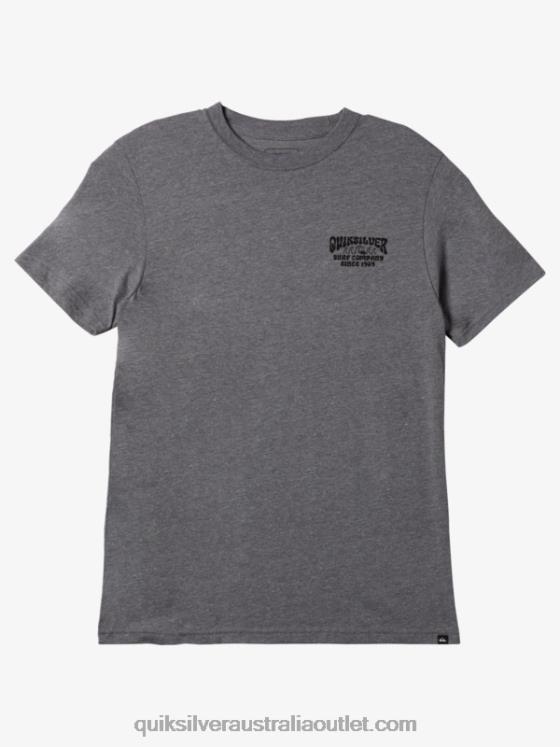 Quiksilver Men Lockup Mod T-Shirt H2N4B528 medium grey heather