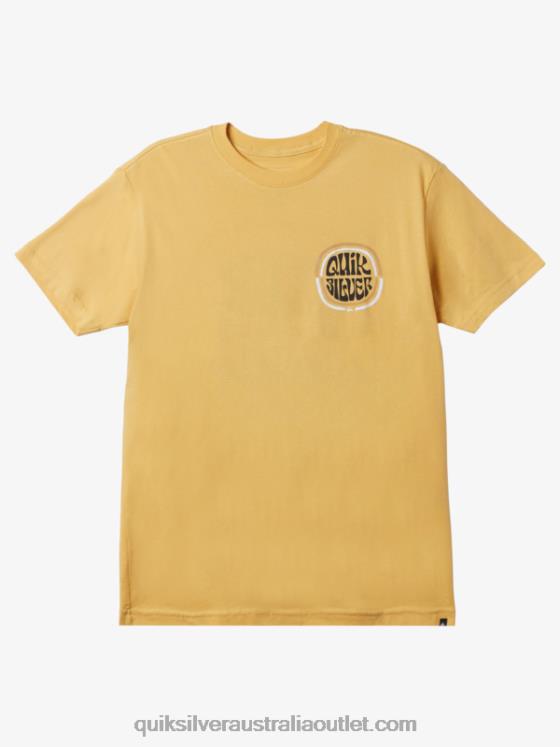 Quiksilver Men Mile High T-Shirt H2N4B1640 ochre