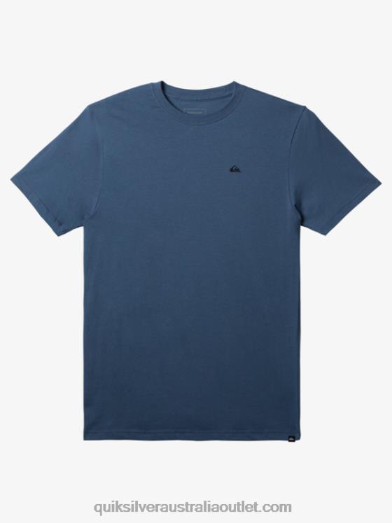 Quiksilver Men Mw Mini Logo T-shirt H2N4B111 bering sea