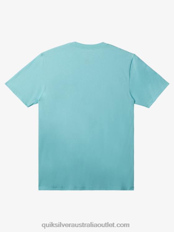 Quiksilver Men Mw Mini Logo T-shirt H2N4B113 angel blue