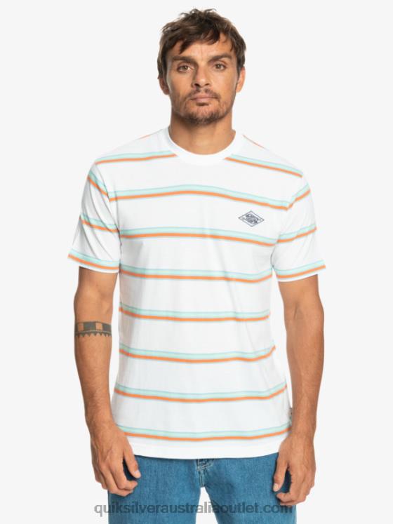 Quiksilver Men Mystery Point T-Shirt H2N4B1392 birch mystery point