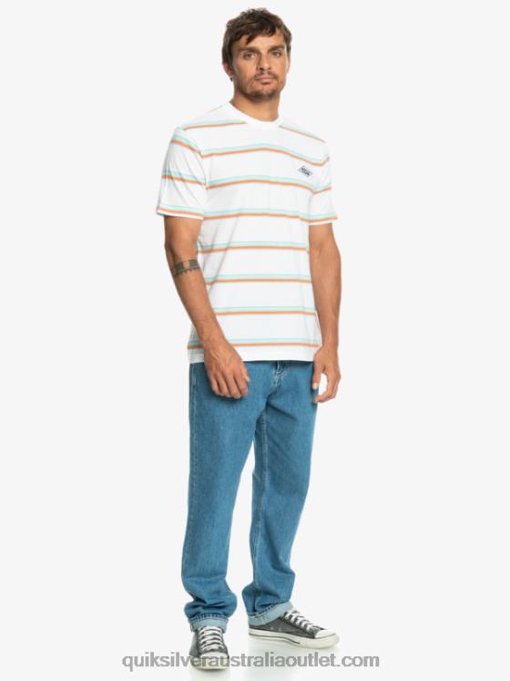 Quiksilver Men Mystery Point T-Shirt H2N4B1392 birch mystery point