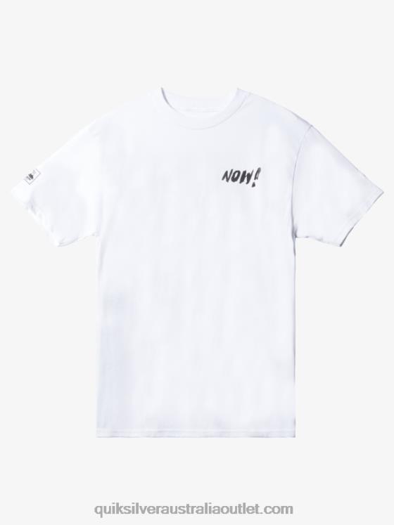 Quiksilver Men Natas Now T-Shirt H2N4B1656 white