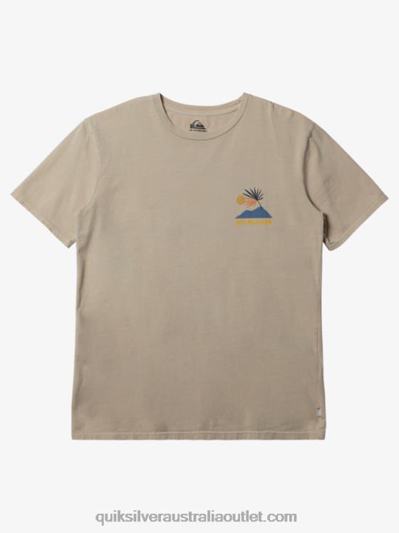 Quiksilver Men New Tribe T-Shirt H2N4B232 antique white