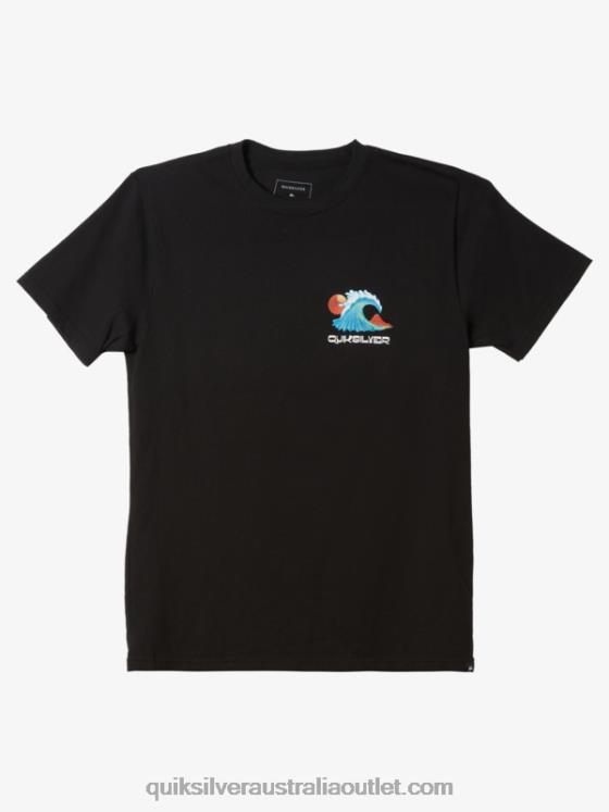Quiksilver Men Ocean Bed T-shirt H2N4B1476 black