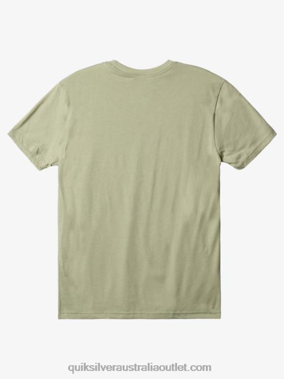 Quiksilver Men Omni Check T-Shirt H2N4B1102 desert sage heather