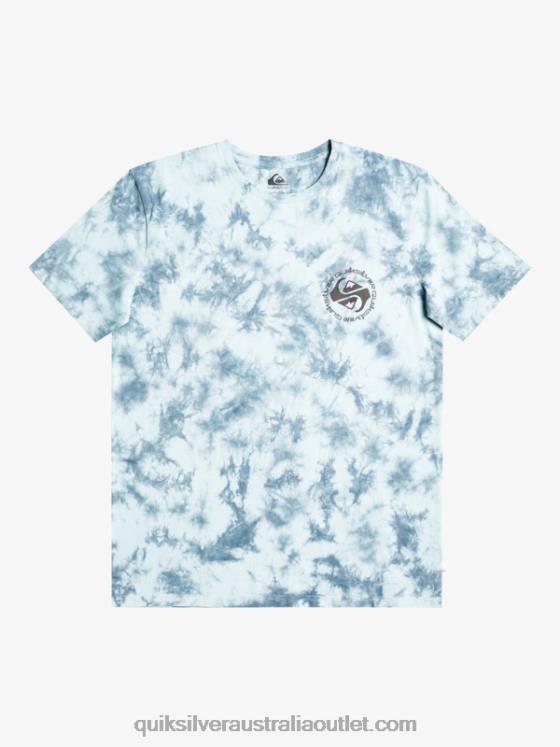 Quiksilver Men Omni Circle T-Shirt H2N4B1070 celestial blue