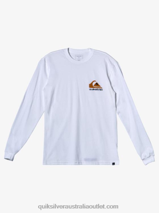 Quiksilver Men Omni Logo T-shirt H2N4B299 white