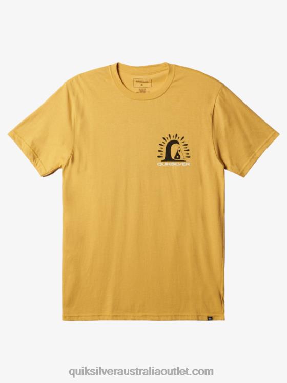 Quiksilver Men On The Edge T-Shirt H2N4B1504 ochre