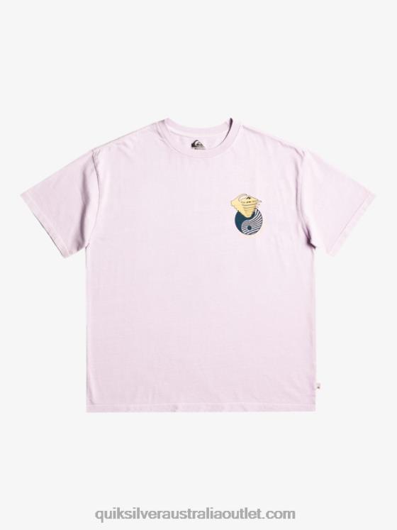 Quiksilver Men Out There T-Shirt H2N4B1168 pastel lilac