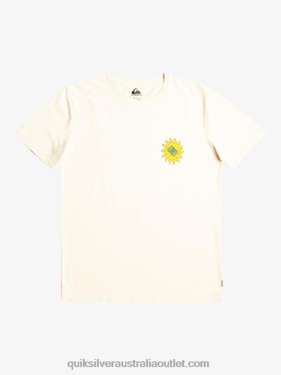 Quiksilver Men Planet Positive T-Shirt H2N4B1340 birch