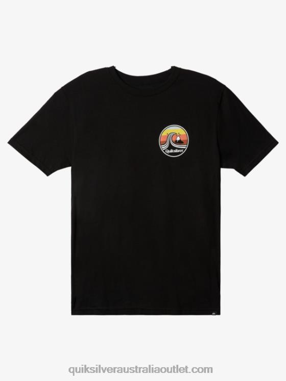 Quiksilver Men Port Of Call T-Shirt H2N4B1511 black