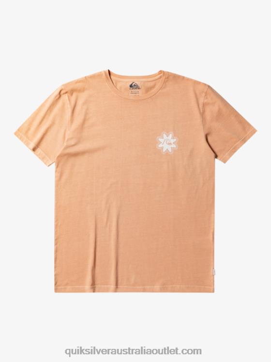 Quiksilver Men Psyched T-Shirt H2N4B754 copper tan
