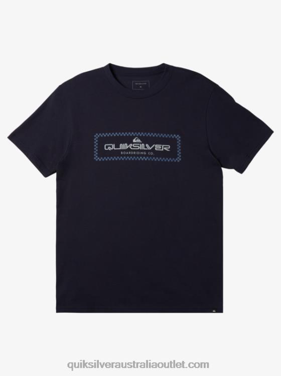 Quiksilver Men Rain Check T-Shirt H2N4B508 navy blazer