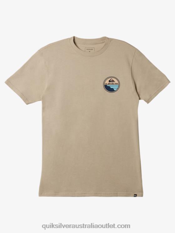 Quiksilver Men Scenic Journey T-shirt H2N4B1146 plaza taupe
