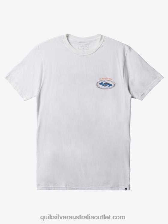 Quiksilver Men Second Skin T-Shirt H2N4B1152 white