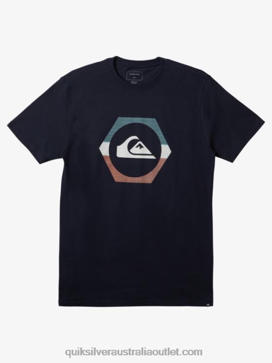 Quiksilver Men Shapeshifter T-Shirt H2N4B229 navy blazer