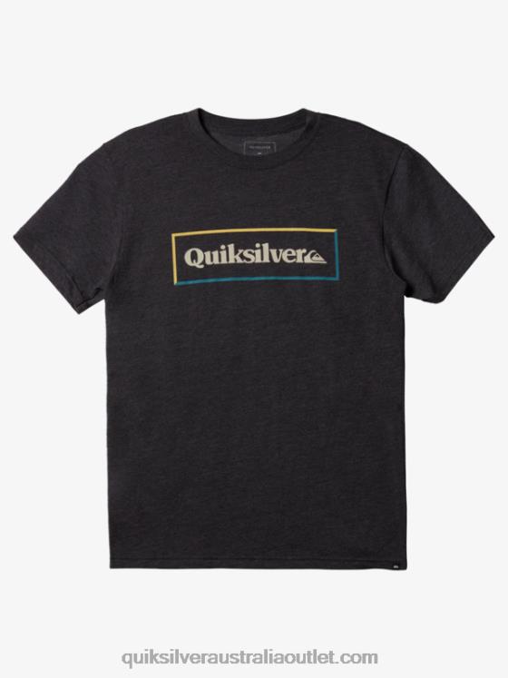 Quiksilver Men Simple Lock Mod T-shirt H2N4B1166 charcoal heather