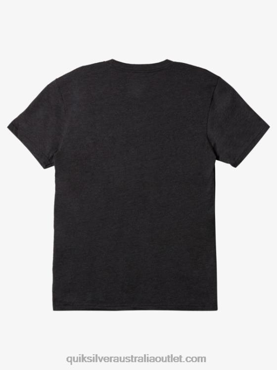Quiksilver Men Simple Lock Mod T-shirt H2N4B1166 charcoal heather
