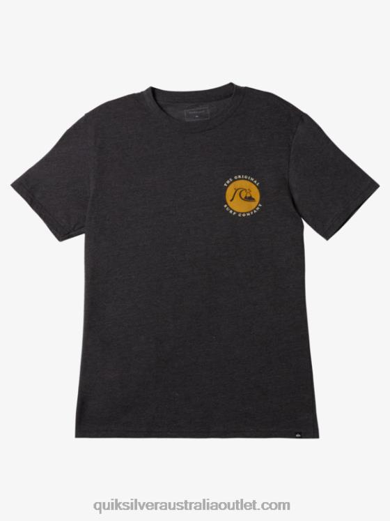 Quiksilver Men Stamped T-Shirt H2N4B411 charcoal heather
