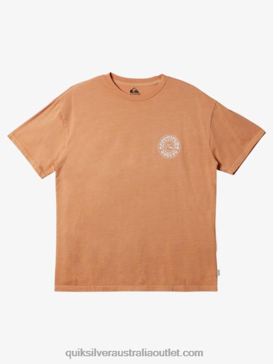 Quiksilver Men Stranger Days T-Shirt H2N4B753 copper tan