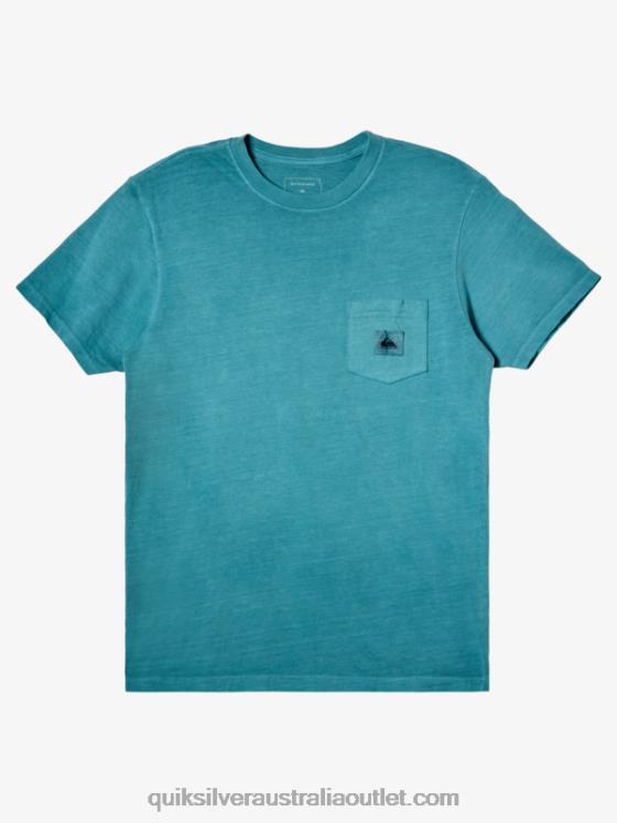 Quiksilver Men Sub Mission T-Shirt H2N4B1042 brittany blue