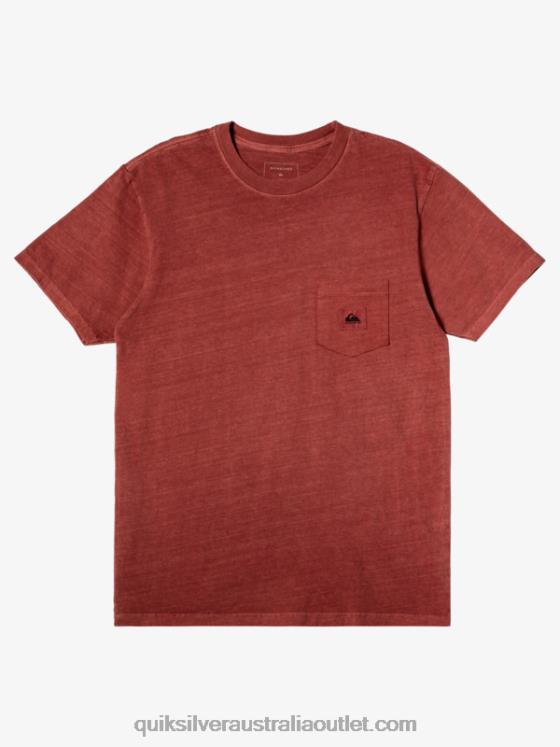 Quiksilver Men Sub Mission T-Shirt H2N4B1043 marsala