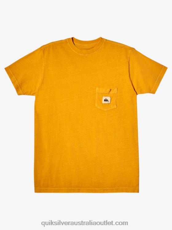 Quiksilver Men Sub Mission T-Shirt H2N4B1045 bright gold