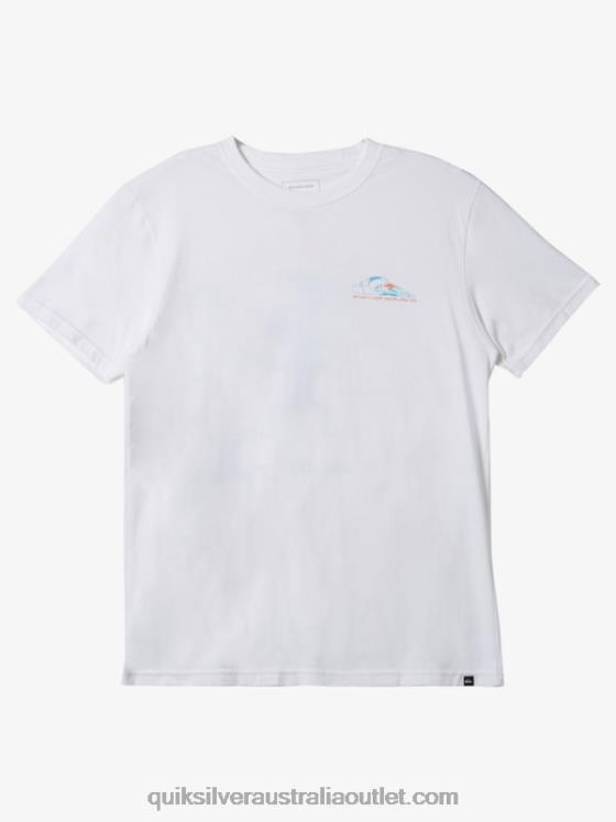 Quiksilver Men T-Shirt H2N4B576 white
