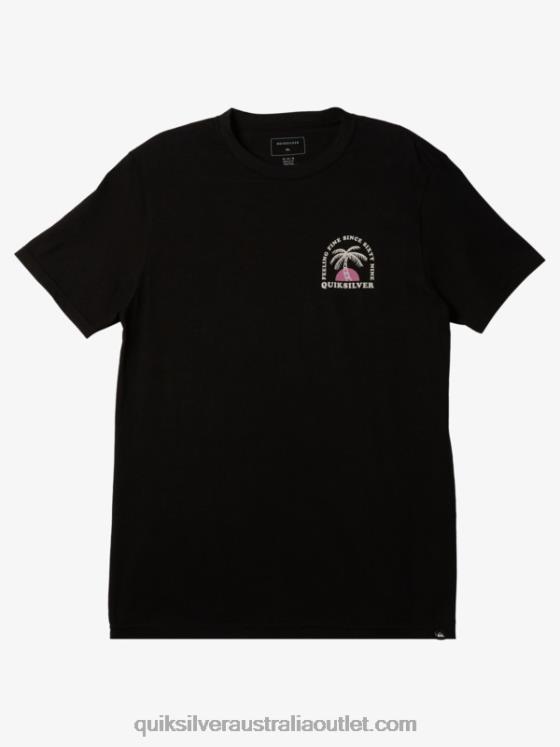 Quiksilver Men The Ripple T-Shirt H2N4B187 black