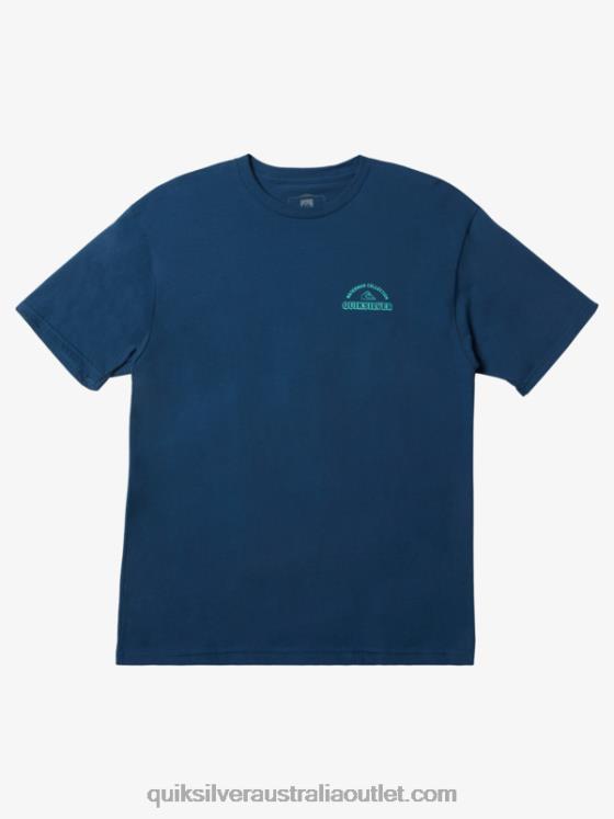 Quiksilver Men Waterman Fins Up T-Shirt H2N4B1046 ensign blue